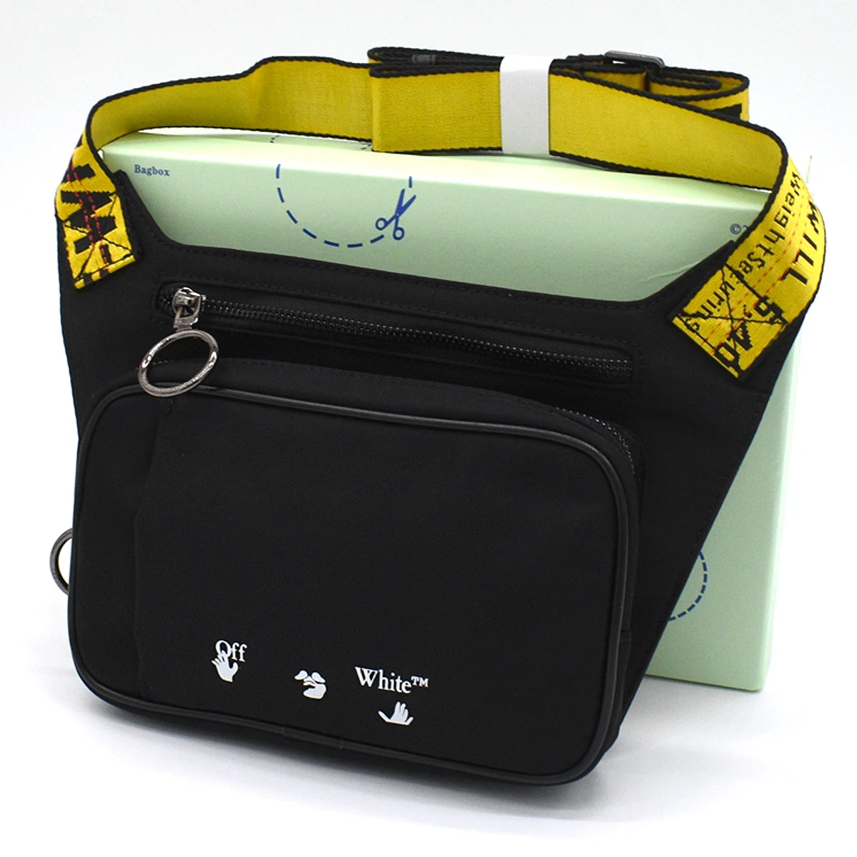 Bolsa Bandolera Cruzada Off-White