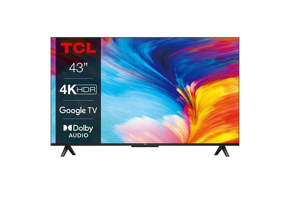 Smartv TCL de 43"  4K