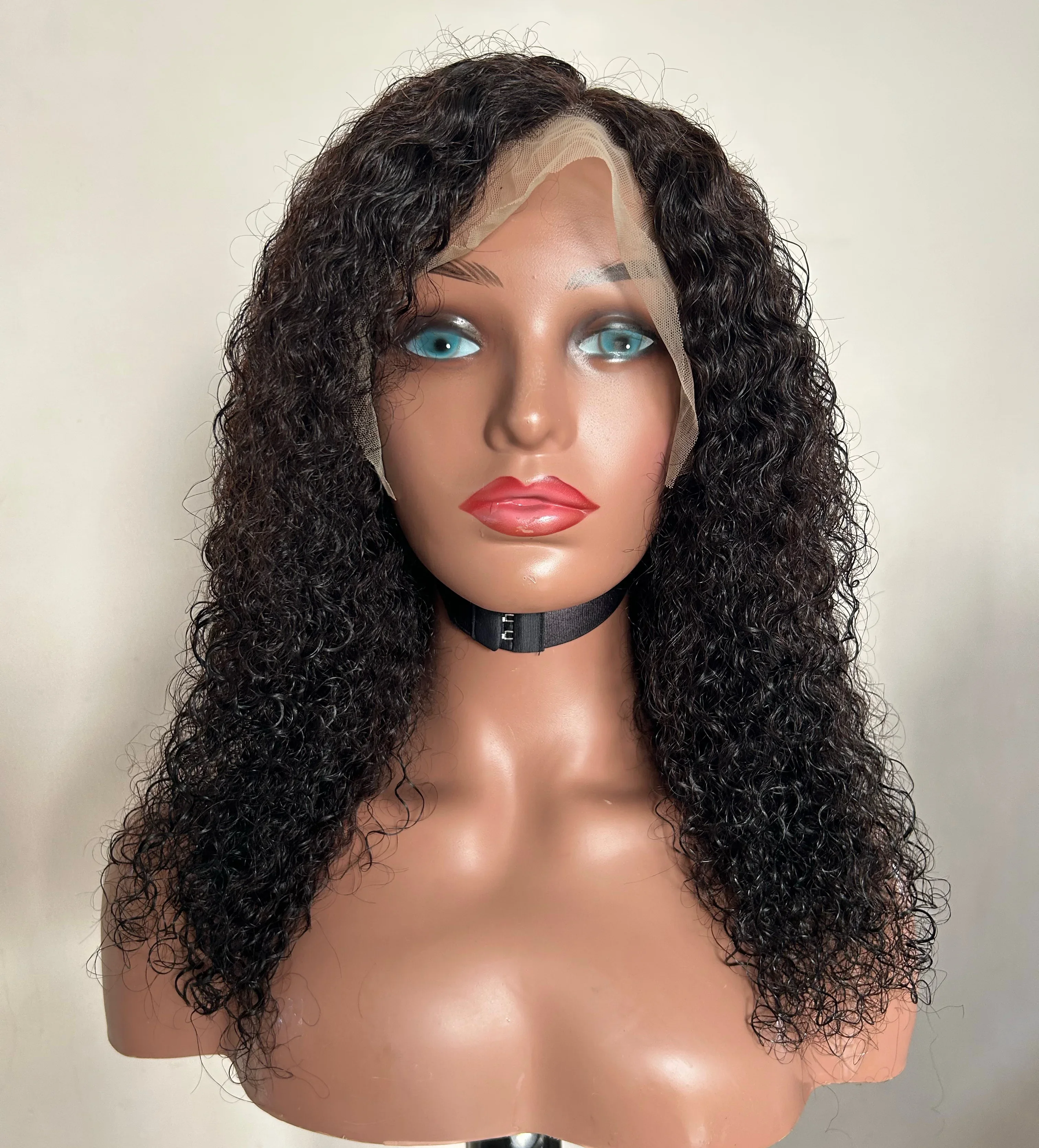 Peluca kinky curly de 18” 2