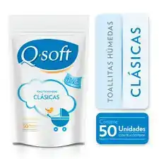 Toallitas Q-Soft Clasicas Doypack x 50
