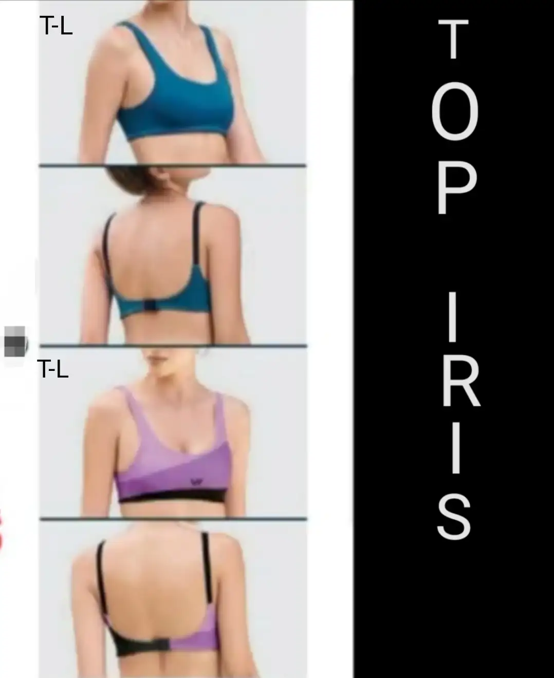DÚO DE TOP T-L