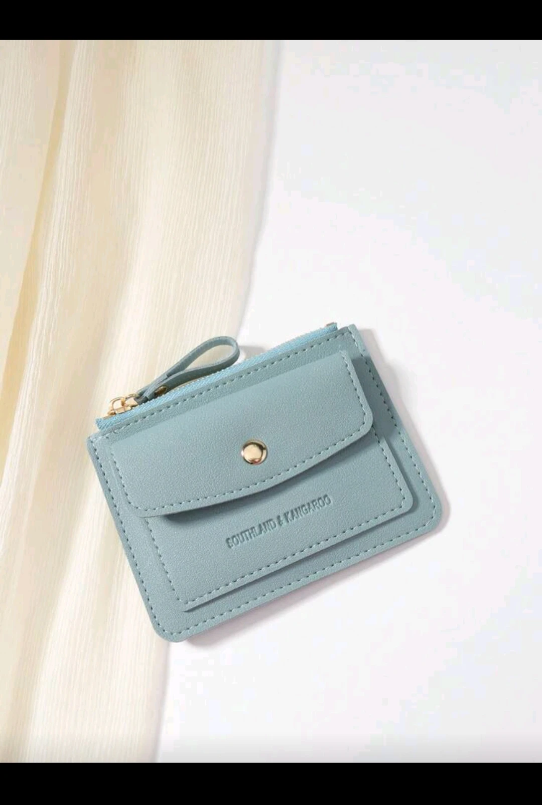 Monedero Southland Front-Pocket – Diseño Slim con Bolsillo de Expansión y Cierre de Seguridad 4