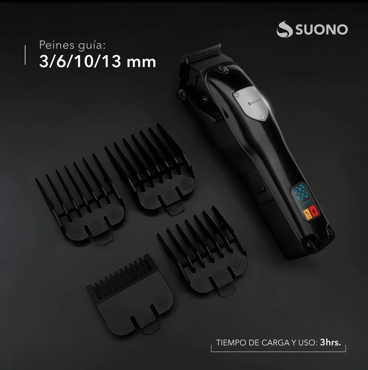 Cortadora Suono profesional Hair Clipper 5