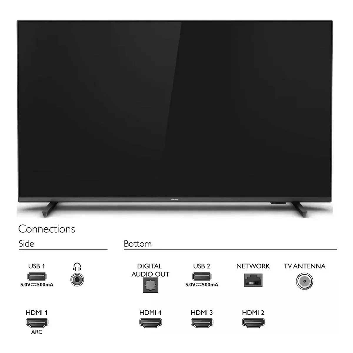 Smart Philips 50" C/Android 2