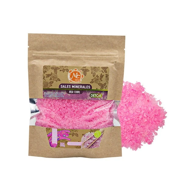 SALES MINERALES ROSA FLORAL MC NAILS