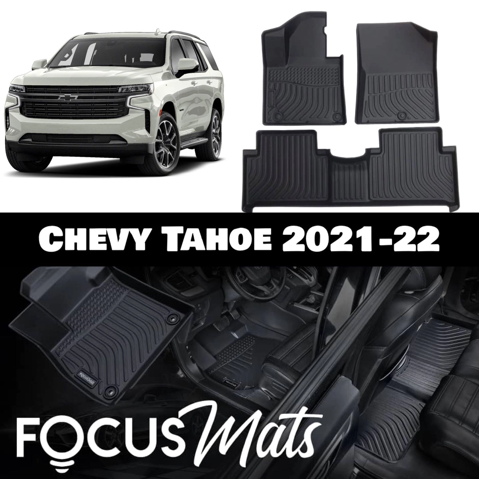 ALFOMBRAS 3D CHEVROLET TAHOE 2021