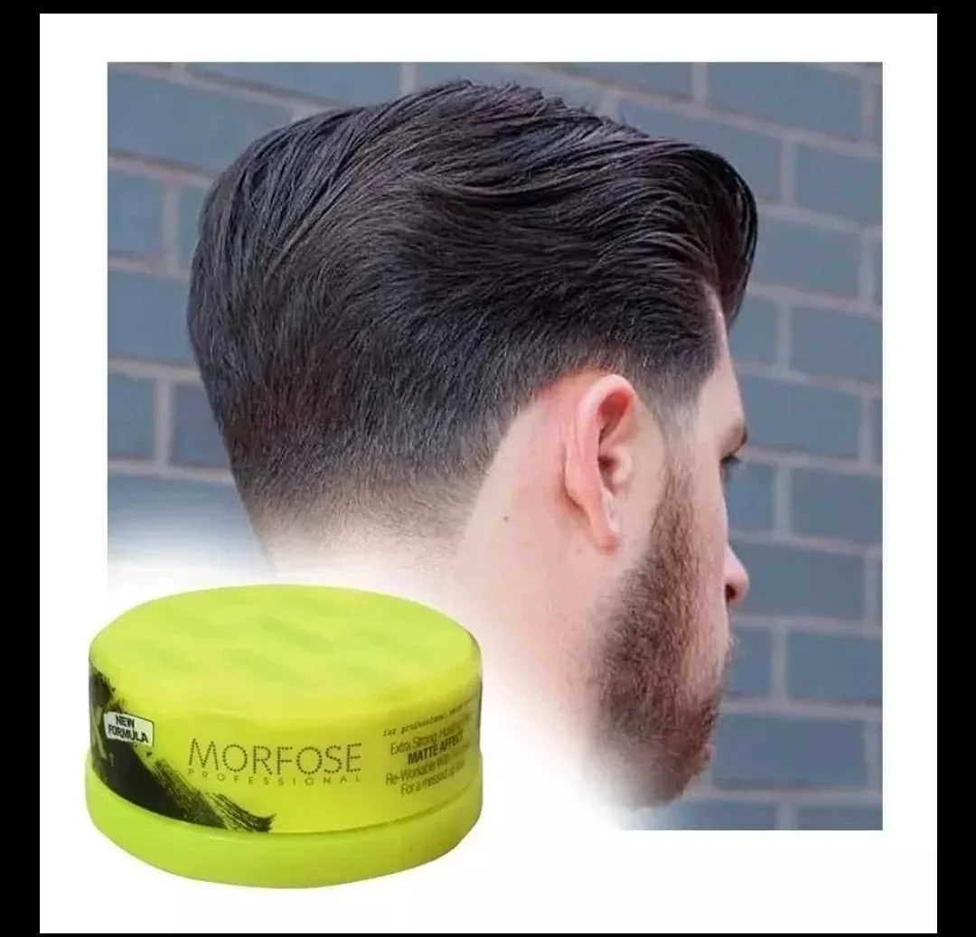 morfose #01 cera cabello amarilla neon
