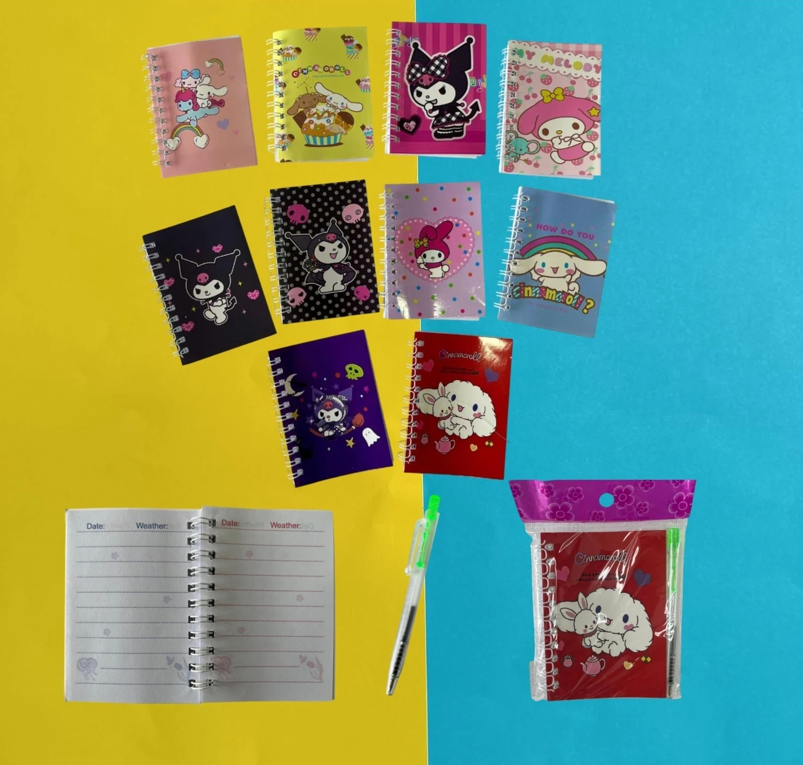 MINI LIBRETA + LAPICERO 