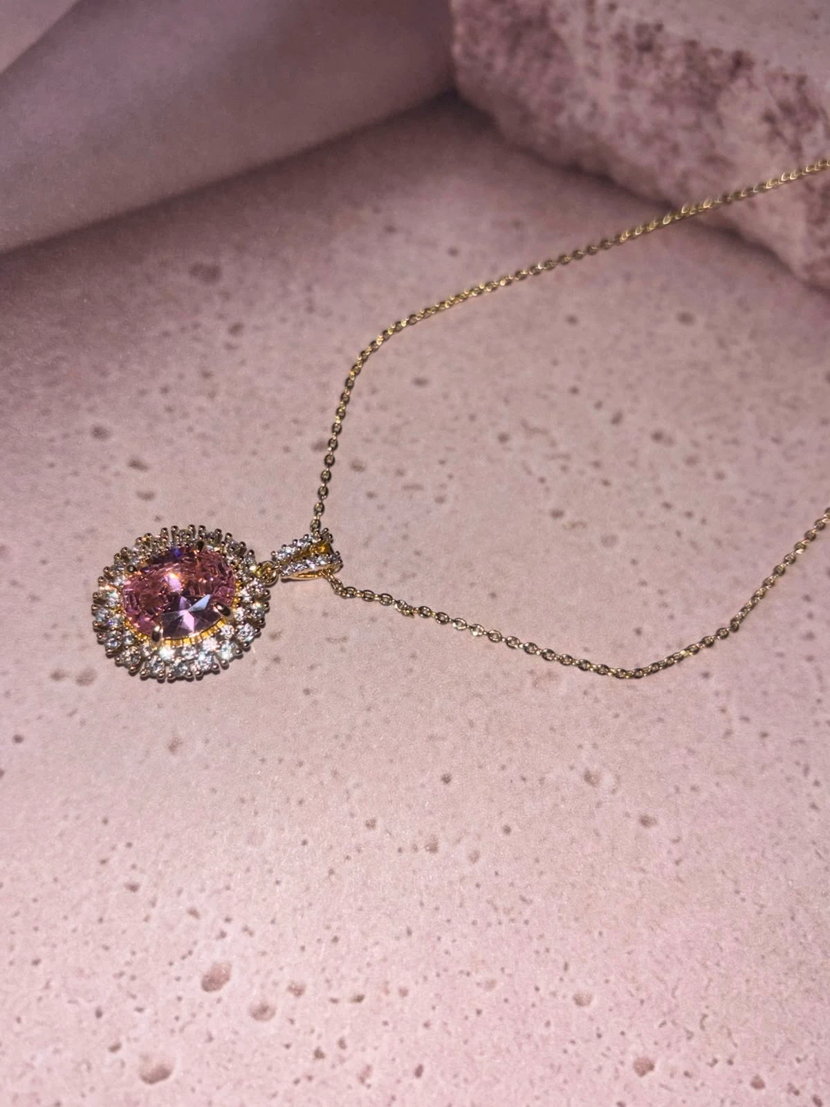 collar oro doble laminado 