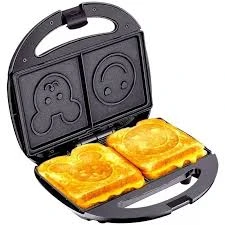 Maquina Sandwich Figuras Caritas Antiadherente 750W 