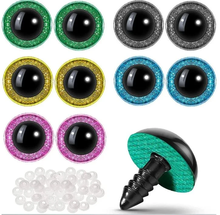 12MM OJOS SEGURIDAD COLORES