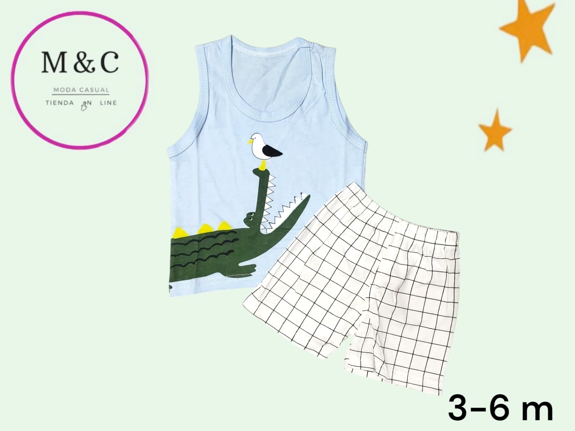 Conjunto casual 3 meses
