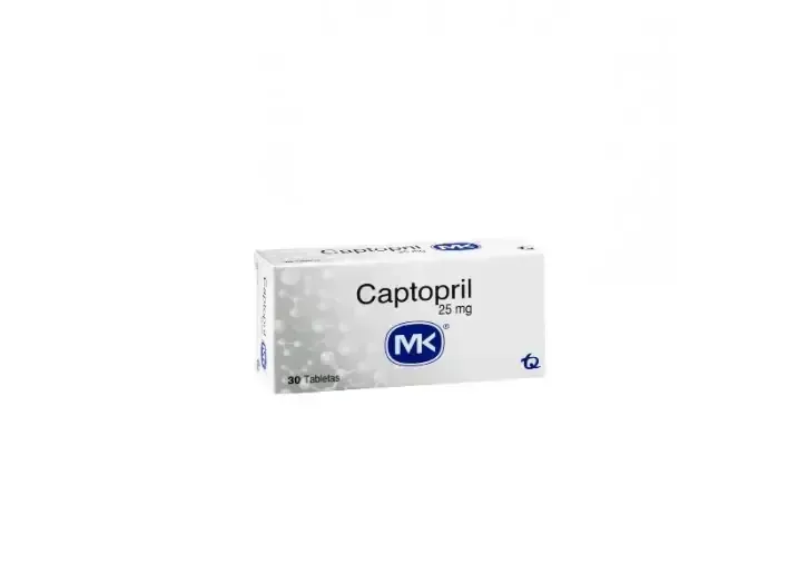 CAPTOPRIL 25 MG X 30 TBL MK