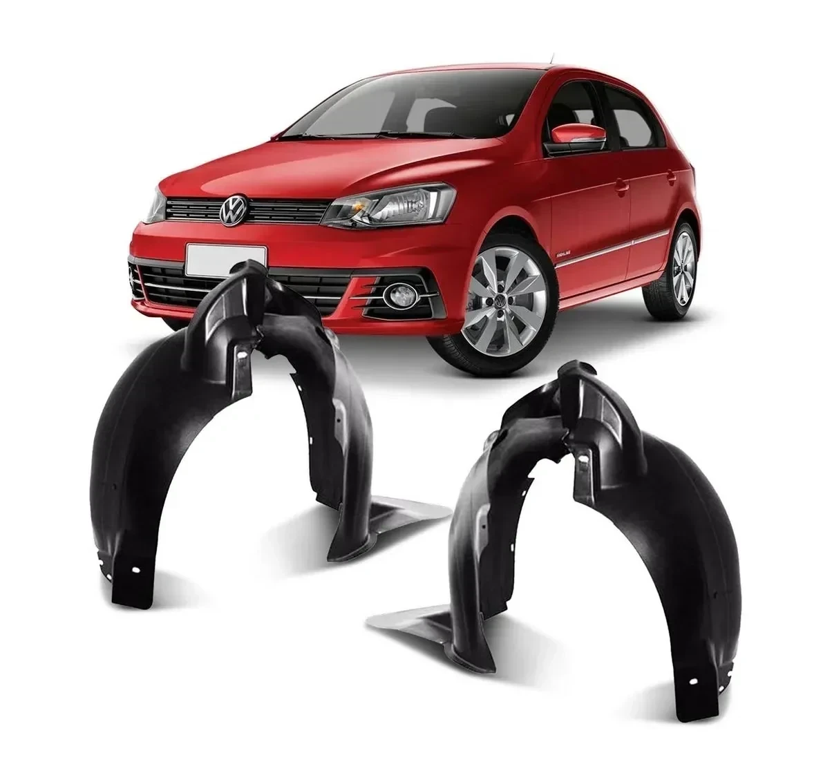 Plastico parabarro Gol / Saveiro 2009-2022