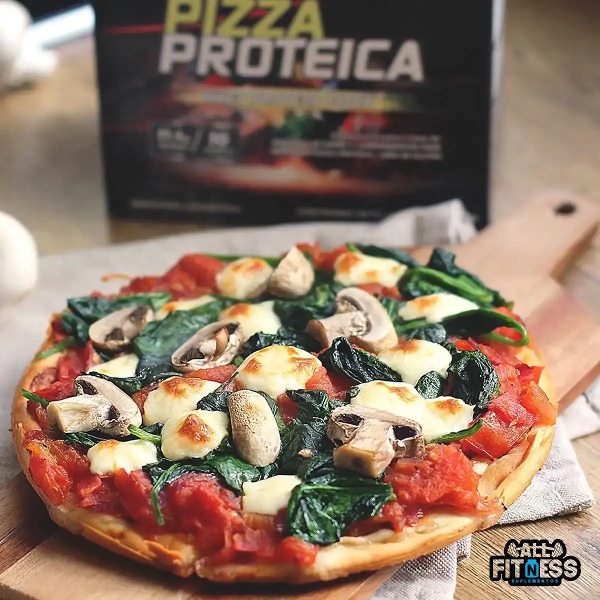 Pizza proteica