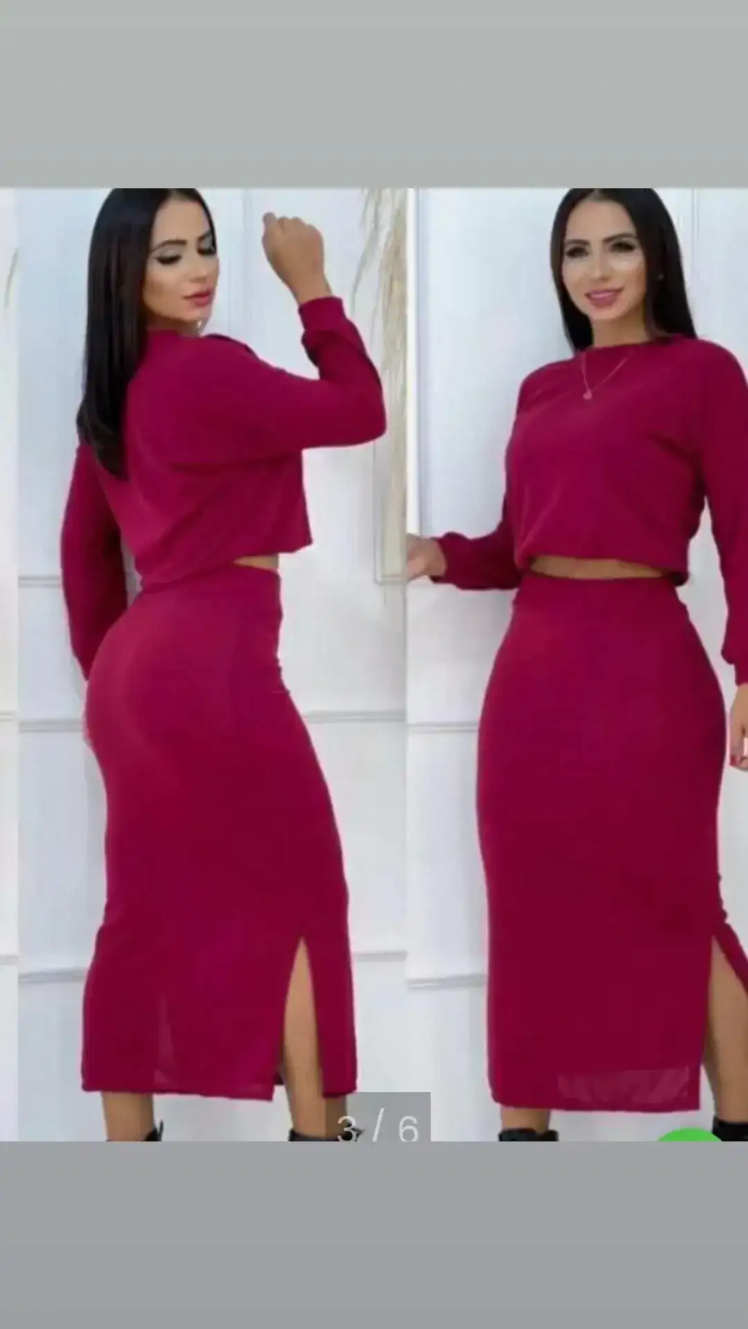 Conjunto saia de lanzinha plus do gg ao g8 
