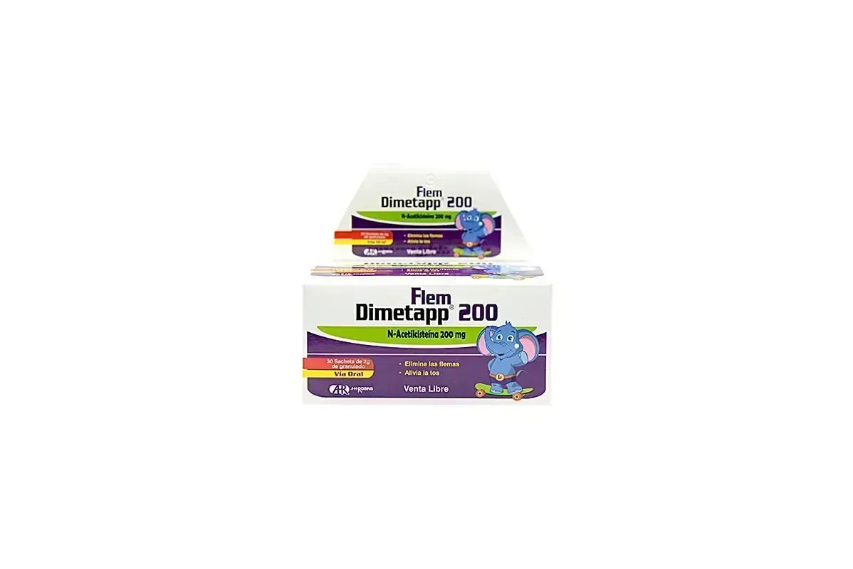 FLEM DIMETAPP 200 MG X 30 + NOLEGAR TBL X 10 + DIMETAHELIX JBE