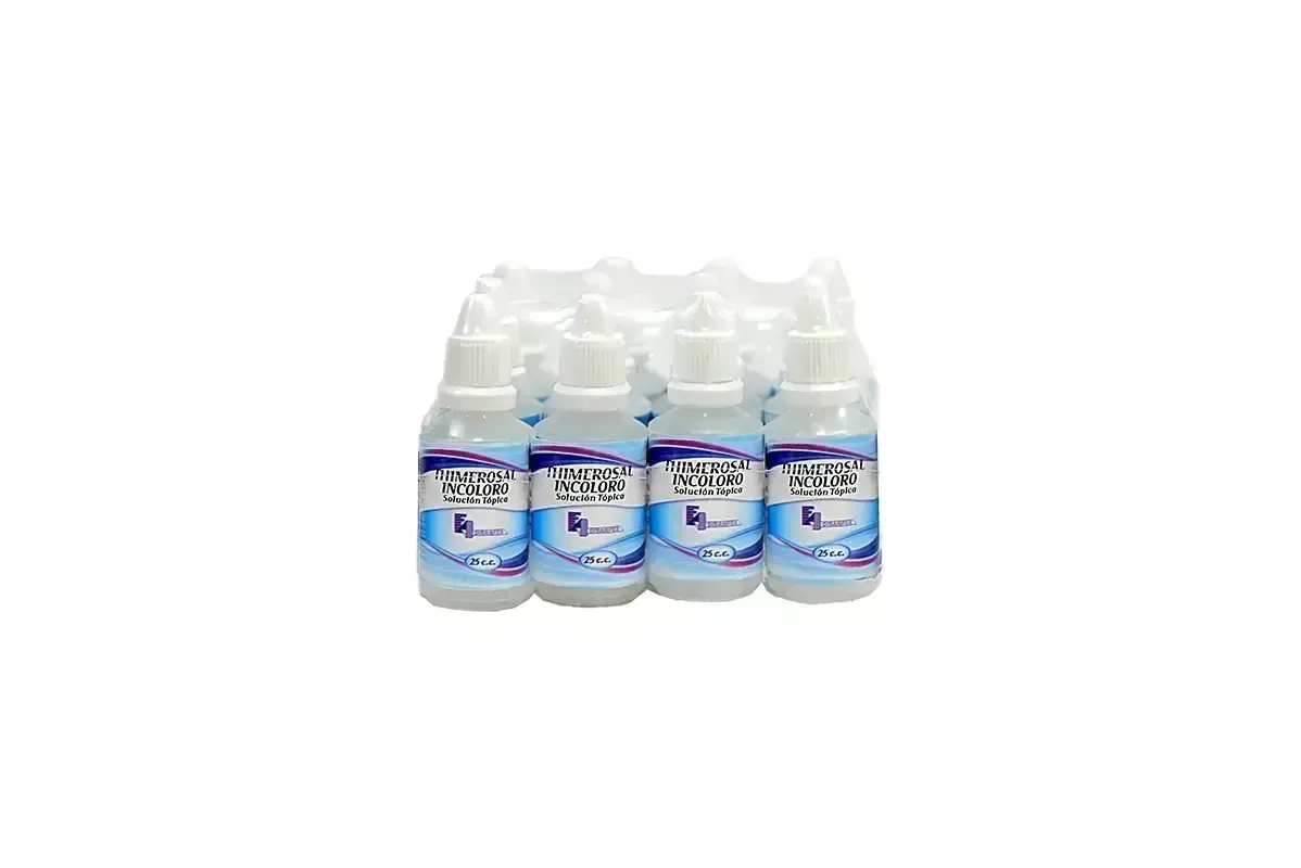 TIMEROSAL INCOLORO X 12 DISANFER