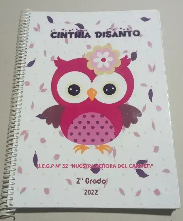 Cuaderno personalizado A4 tapa blanda
