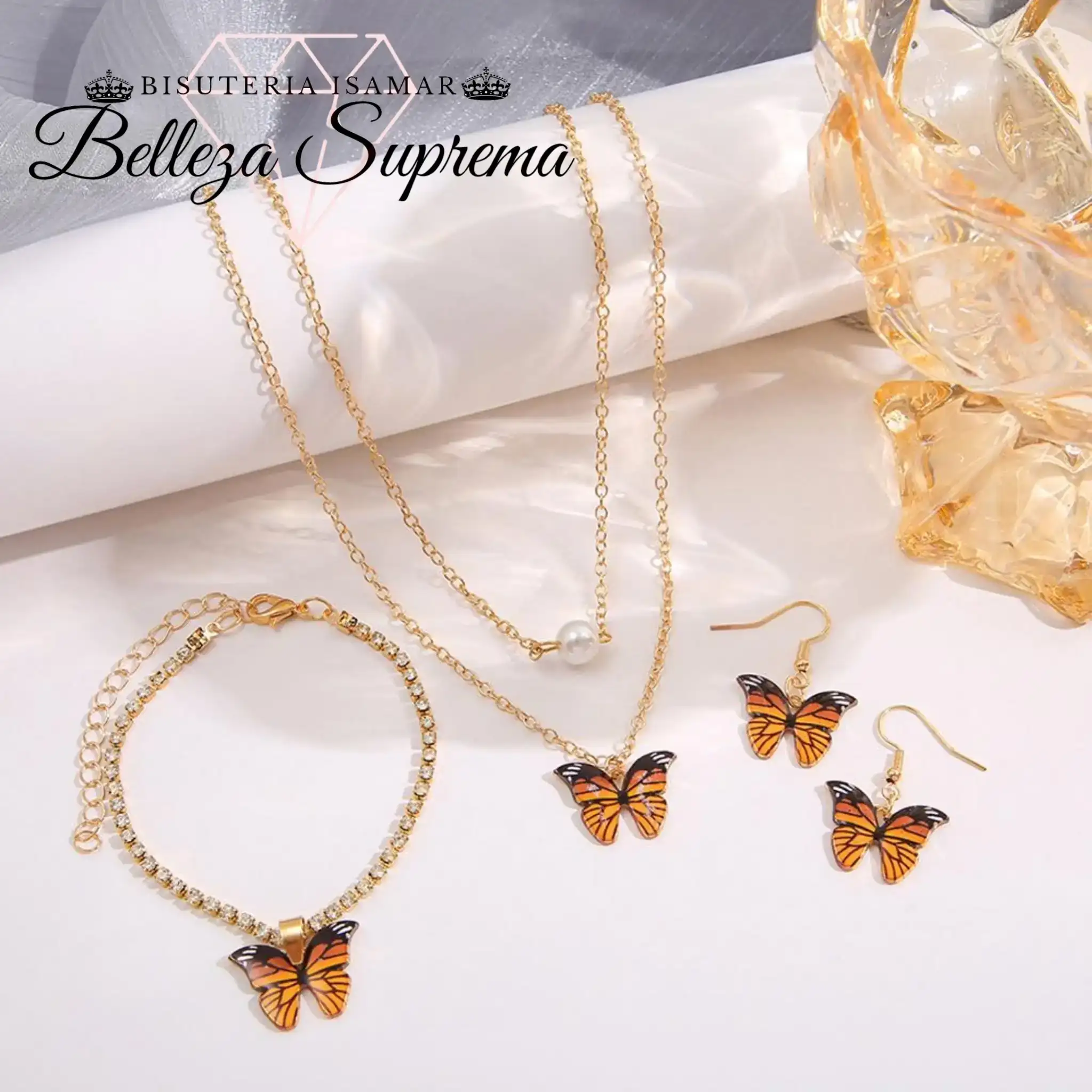 SET MARIPOSAS MONARCA