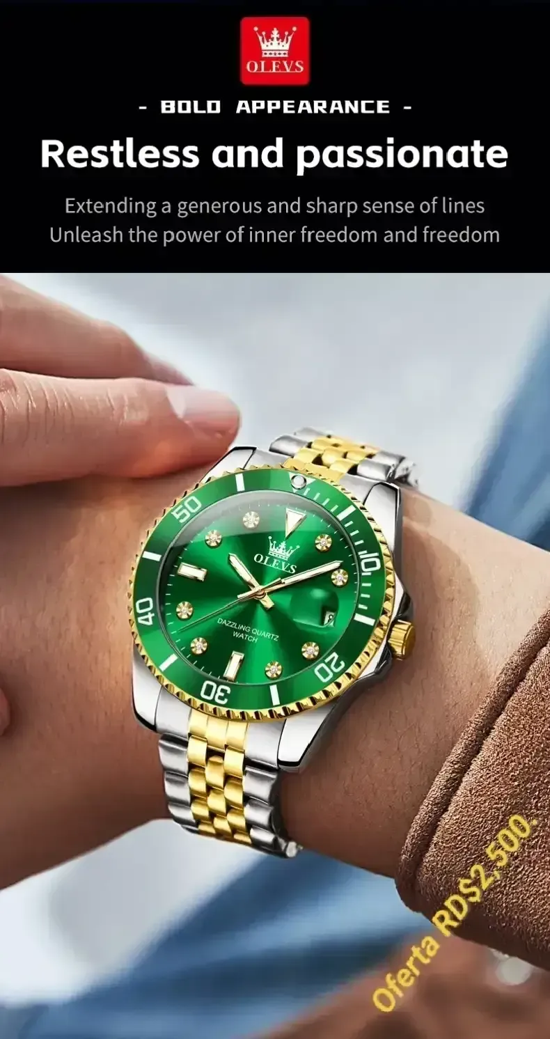 Reloj de Cuarzo para Caballeros diferentes Marcas y Modelos. 8