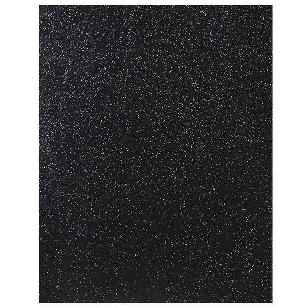 Foamy negro tamaño carta diamantado