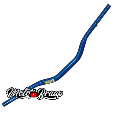 Azul manubrio protaper 73cm macizos No incluye bases DT 125 - XTZ 150 - XTZ 125 - XTZ 250 - DR 150 - XR 150 - MRX 150 - TTR 150