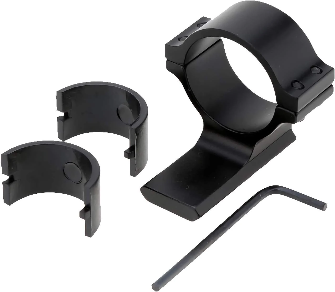 SOPORTE PARA LINTERNA O LASER EN MIRA TELESCOPICA PICATINNY TUBO 25.4 MM RIEL 21 MM 2
