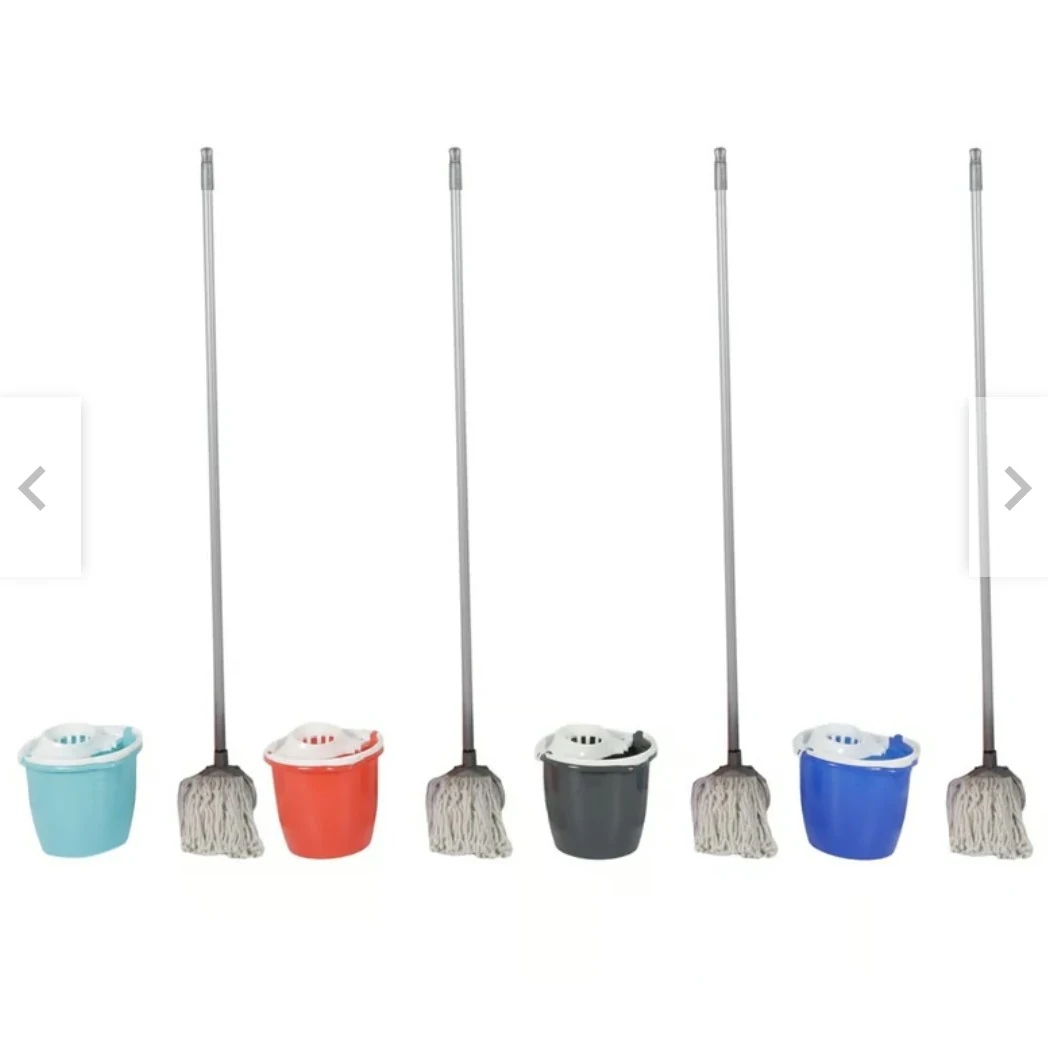 COMBO BALDE PLASTICO CON MOPA 3