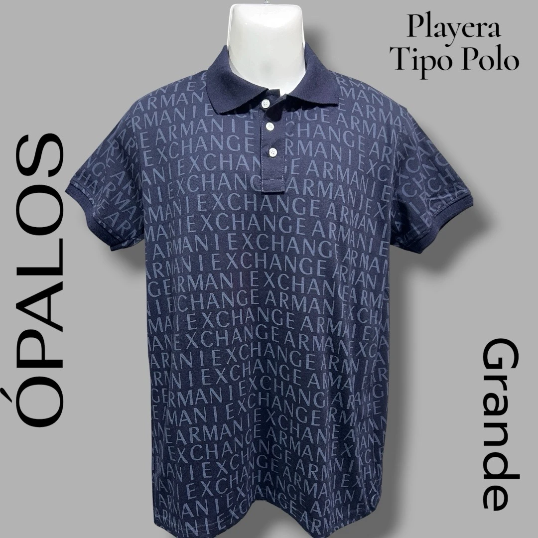 Playera Tipo Polo Grande