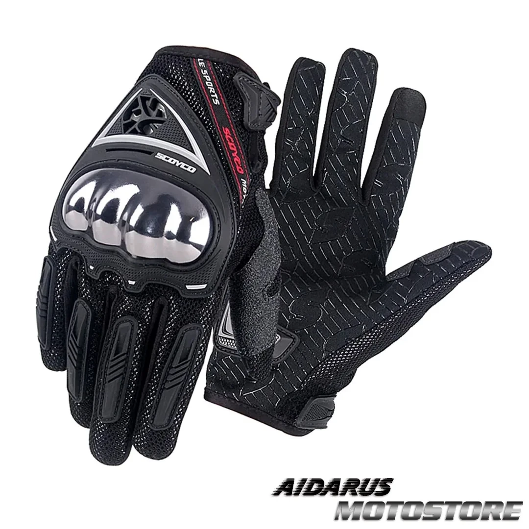 GUANTES SCOYCO MC44 NEGRO