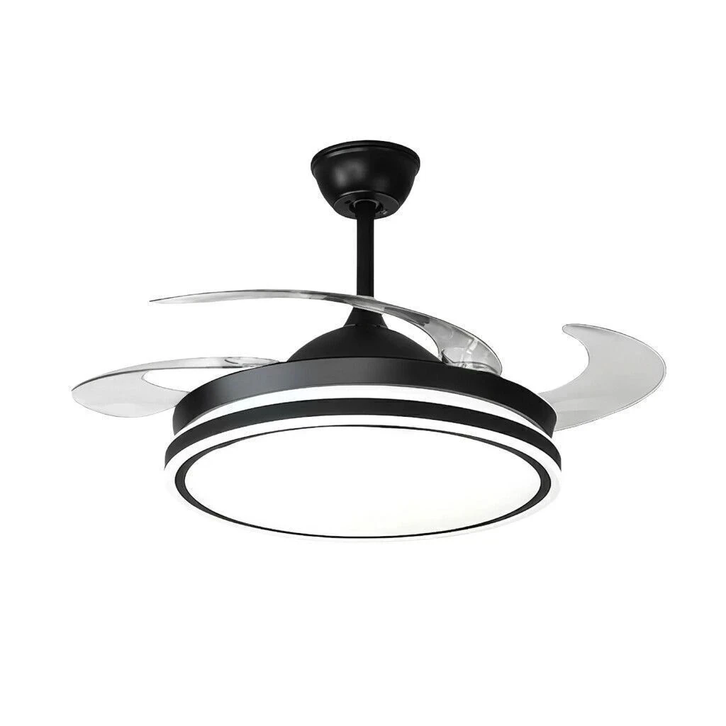 VENTILADOR DE TECHO RETRÁCTIL EVVO NEGRO BLANCO ‼️SOLO POR PEDIDOS ‼️  3