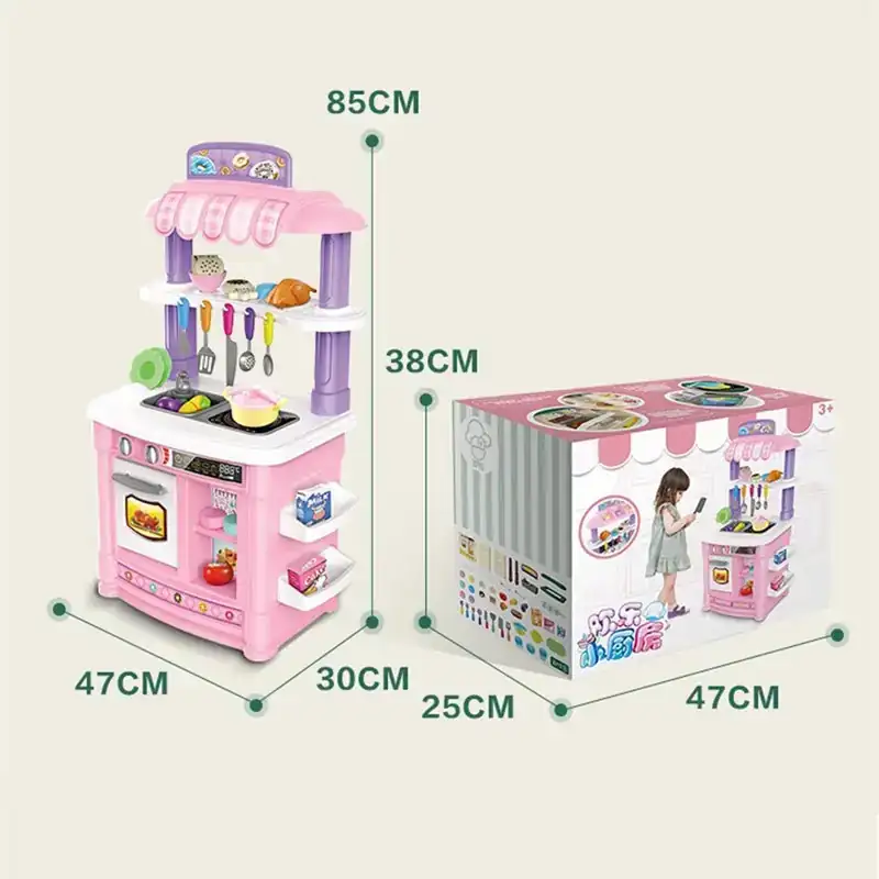 Cocinita mediana rosa  4