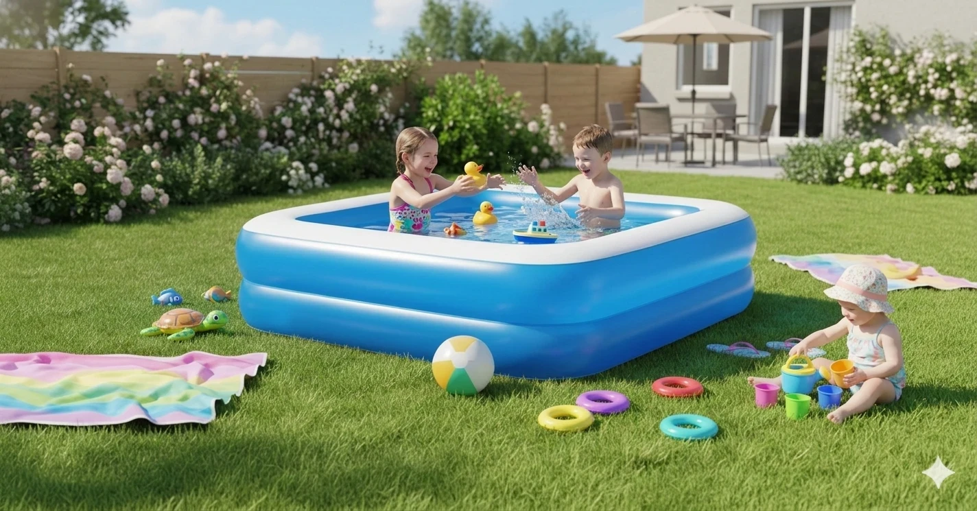 Piscina inflable de 3 aros 