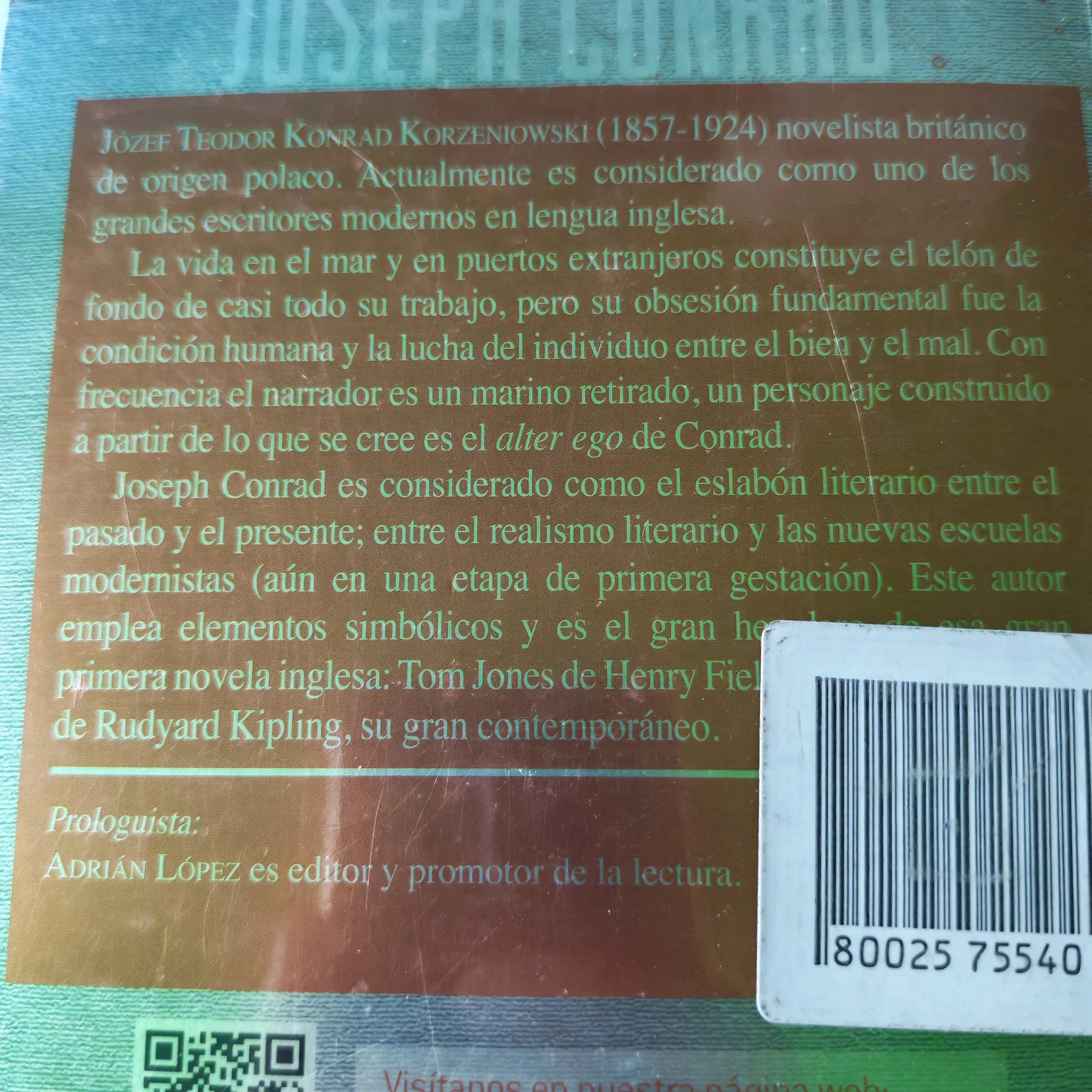 Joseph Conrad obras maestras Nuevo  2