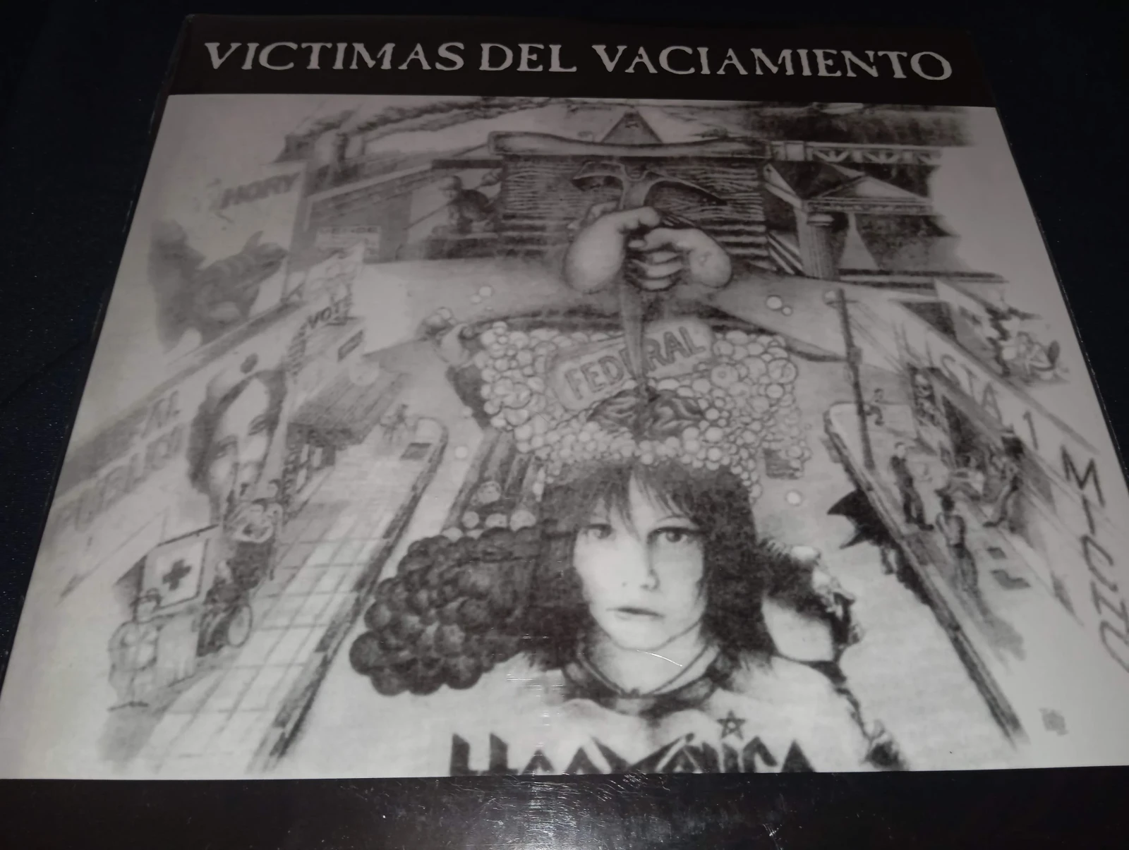 Hermetica - Victimas Del Vaciamiento (VINILO)(ARGENTINA)