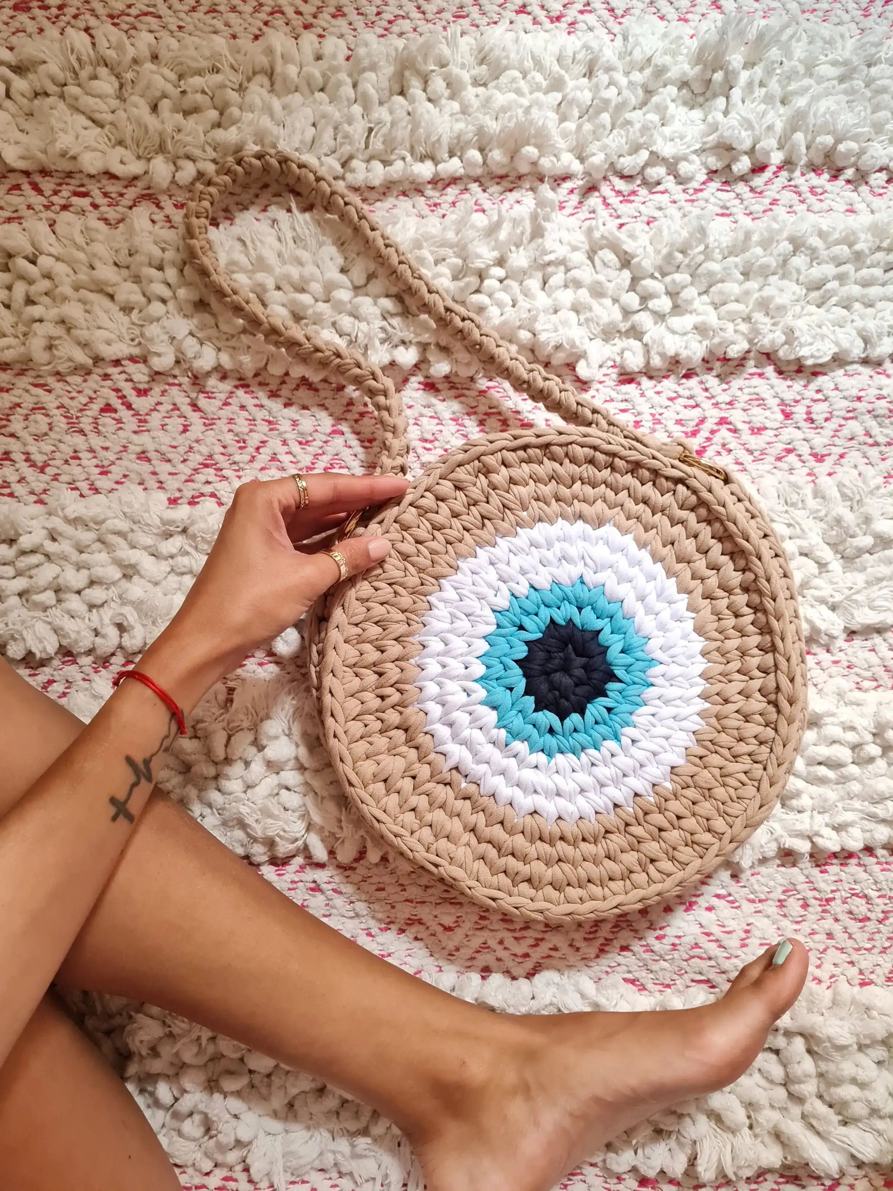 Bolso de Ojo Turco 