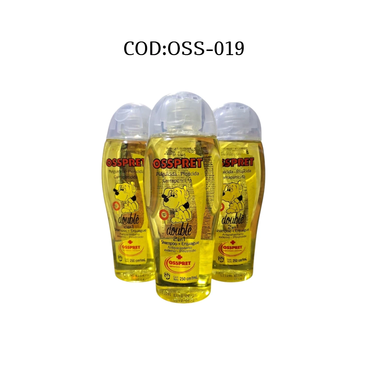 SHAMPOO OSSPRET DOUBLE 2EN1