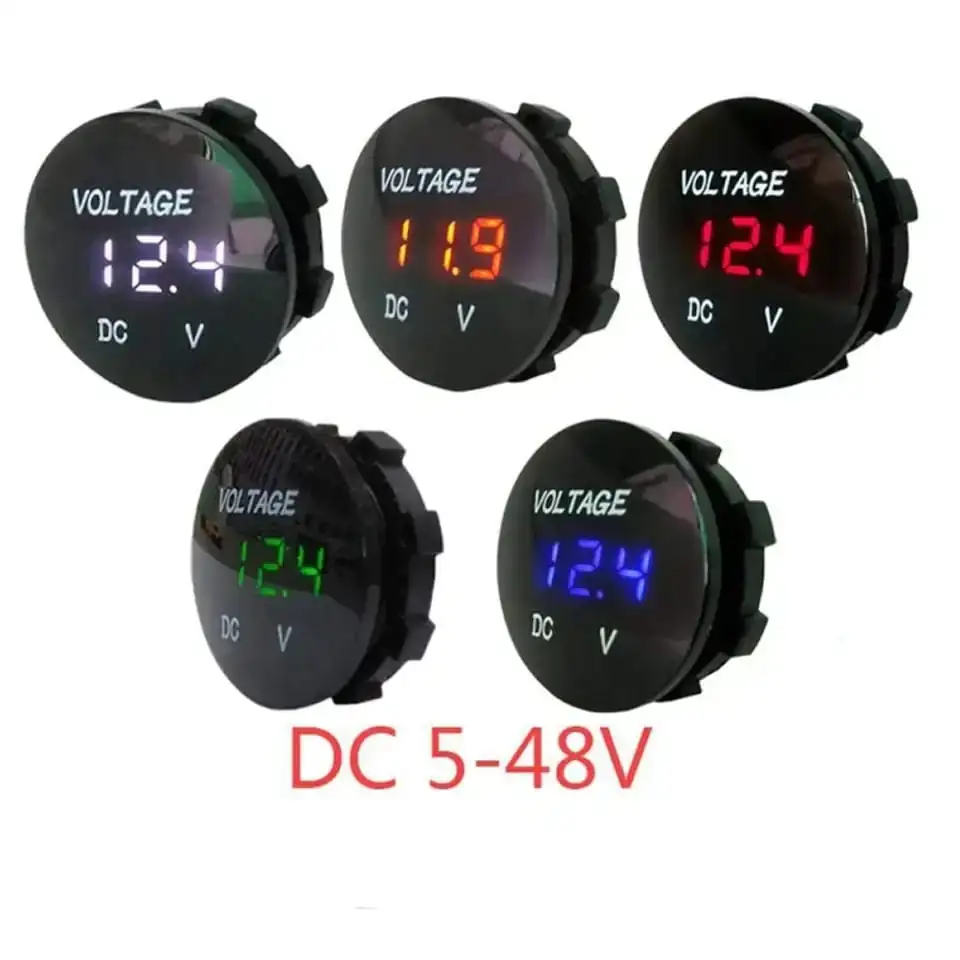 Voltimetro de 4@48 volts DC
