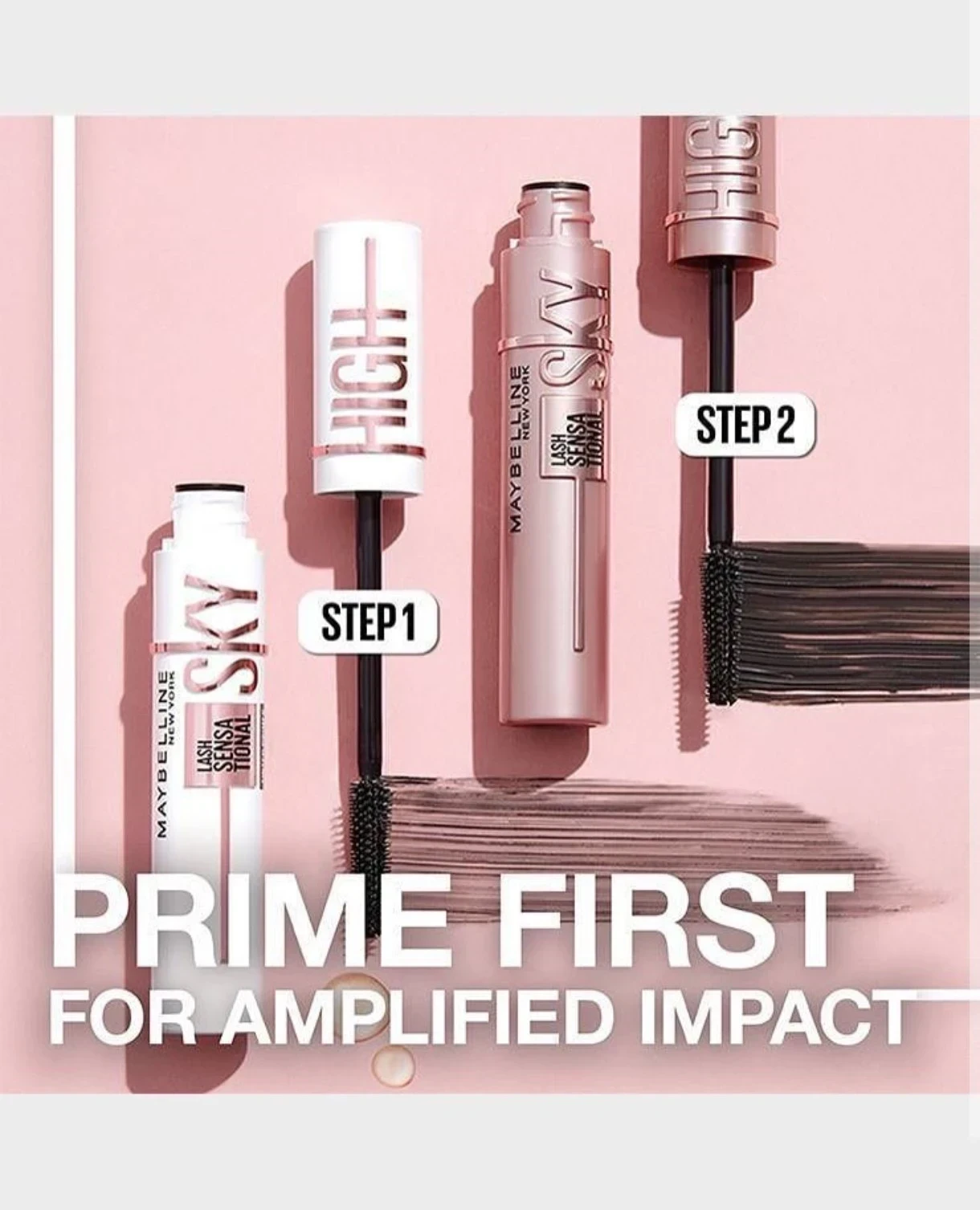 KISS BEAUTY SKYHIGH 2PCS SET MASCARA  ☺️💝