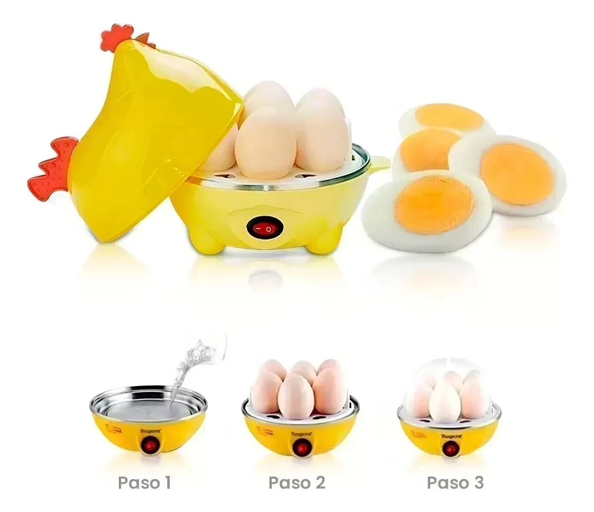 Maquina Hervidor Cocedor Huevos Vapor 3