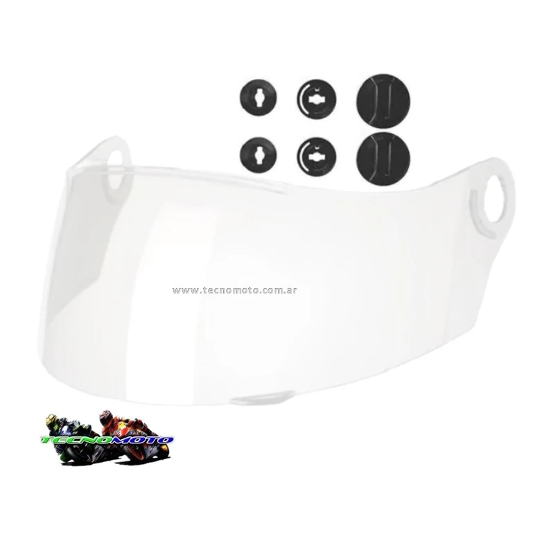 VISOR CASCO VERTIGO V50 + MECANISMO -CRISTAL -44815
