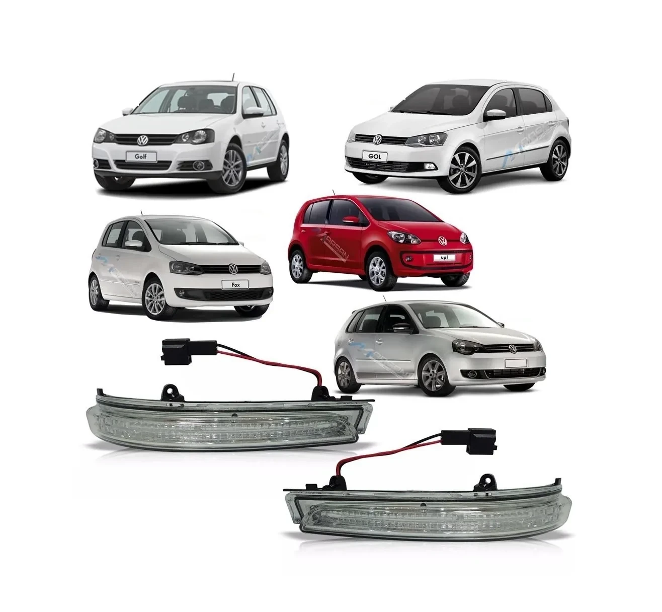 Guiñador del retrovisor VW Gol / Fox / Saveiro G6/G7 2013-2019 4