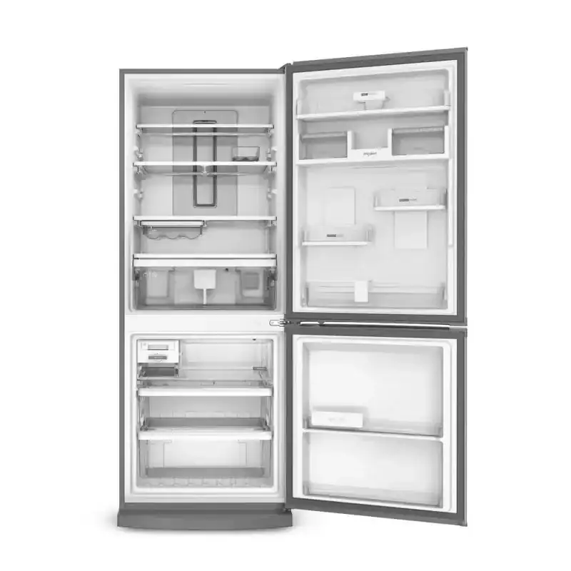 HELADERA WHIRLPOOL WRE57BK2 SILVER 443LTS  5