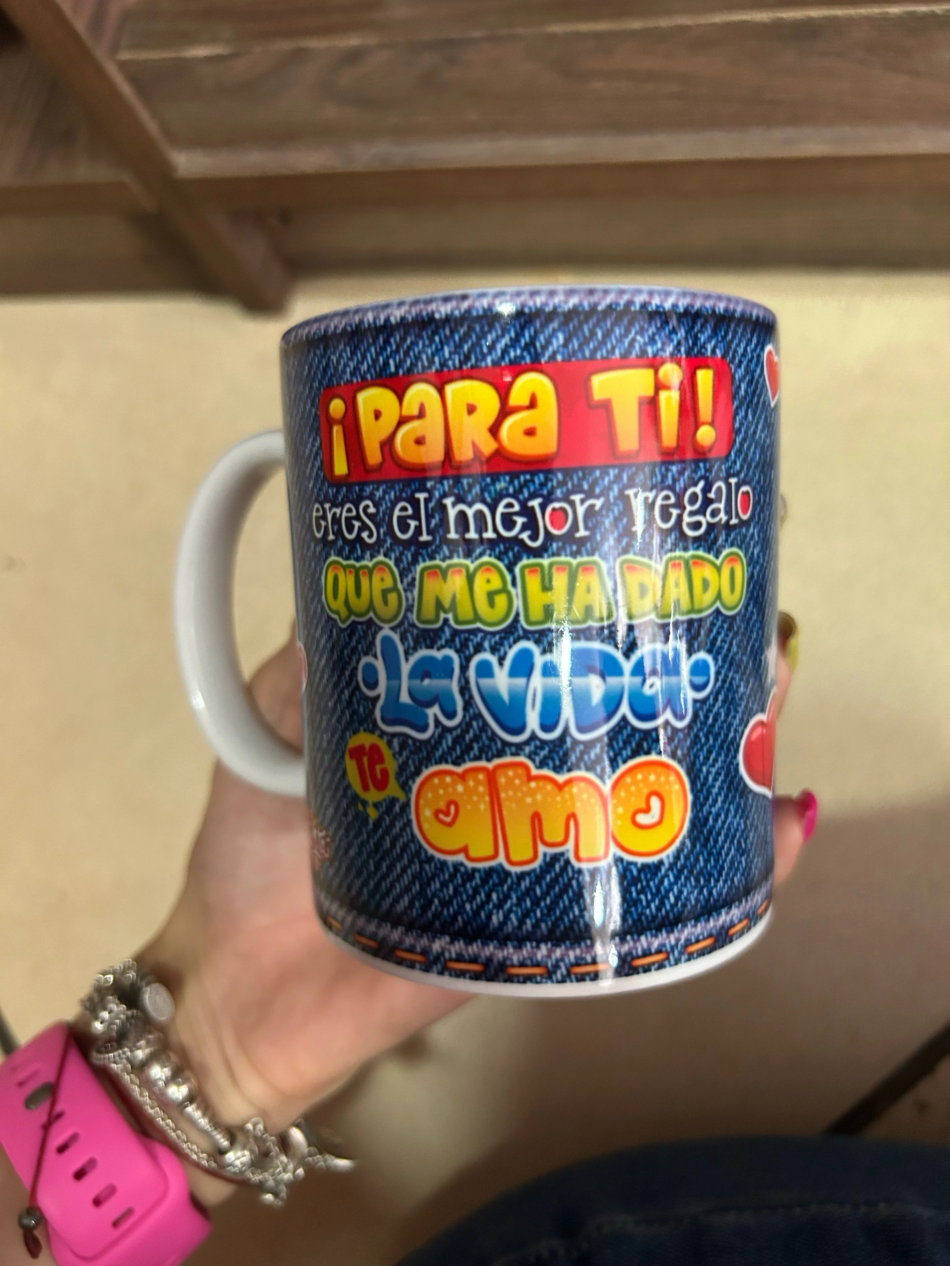 Taza con mensaje 7