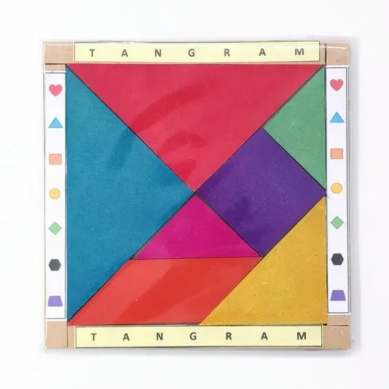 Tangram madera chico 4