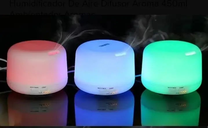 Humidificador ultrasónico lámpara  3