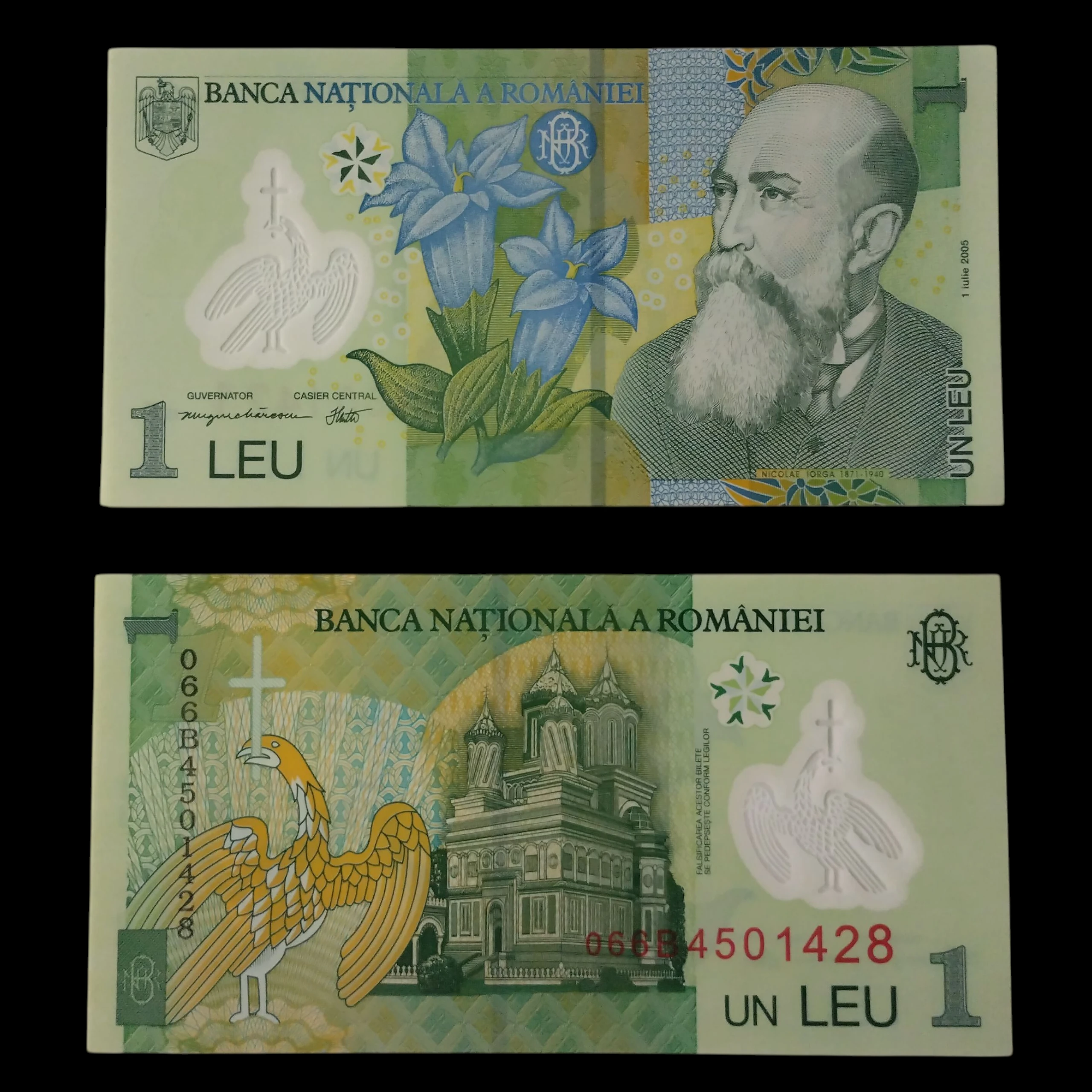 • Rumania 1 leu UNC