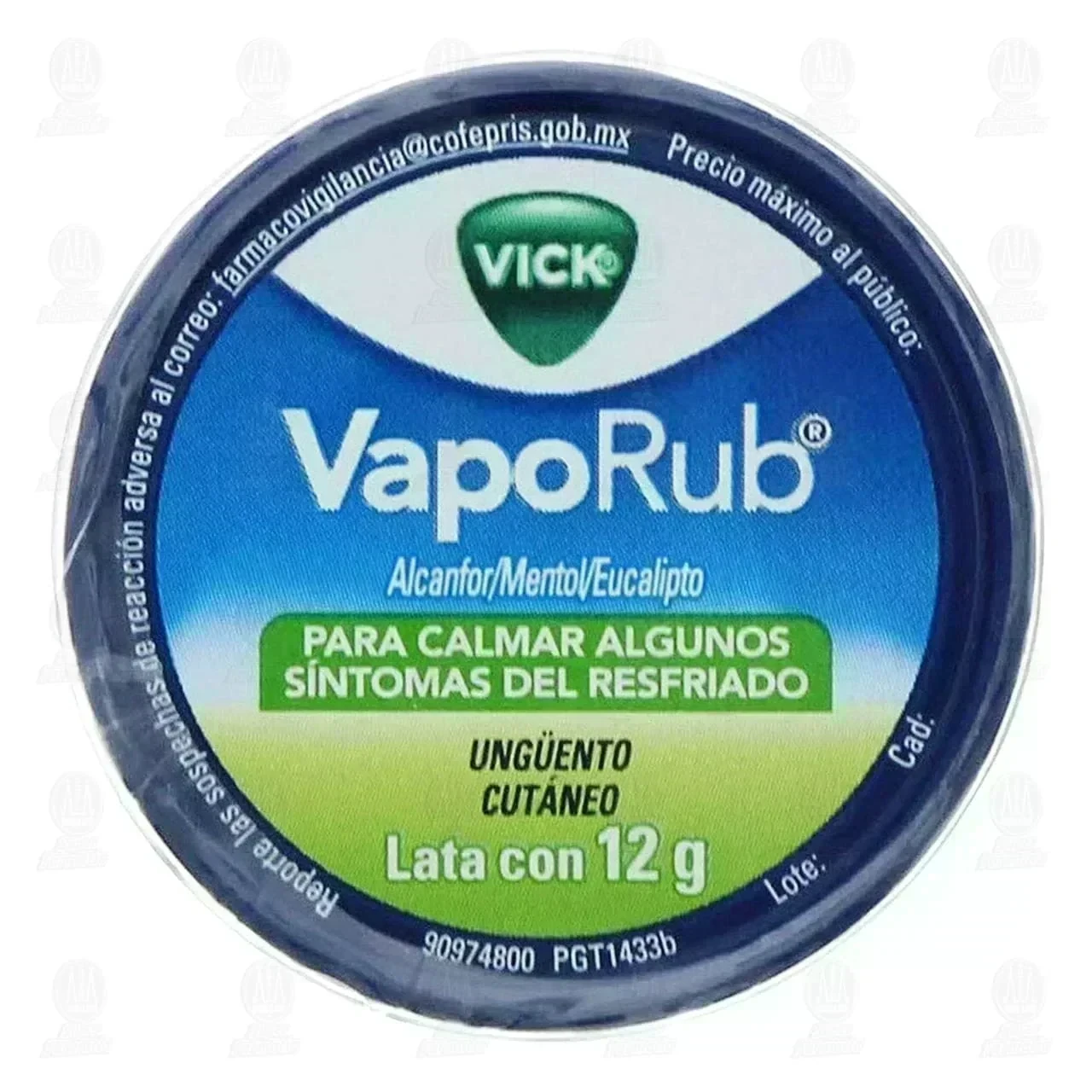 Vick VapoRub Ungüento, 12 gr.