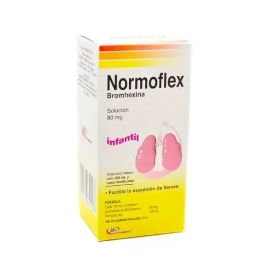 Normoflex infantil Bromhexina 